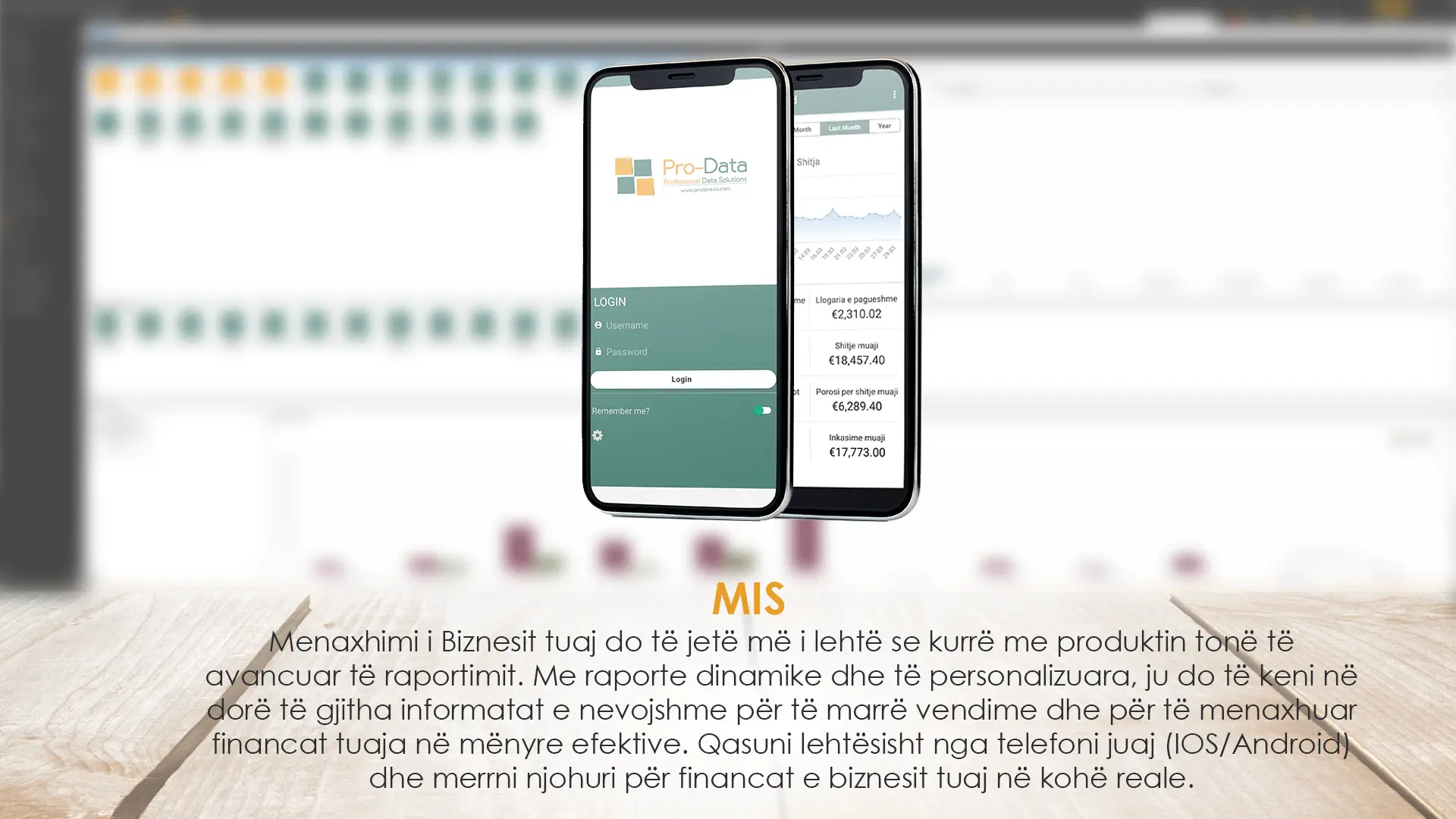 MIS Landscape - Inteligjenca biznesi për organizata të mëdha